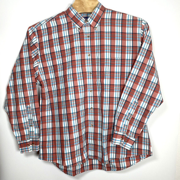Pendleton Plaid‎ Shirt Mens XL Multi Color Button Down Long Sleeve 100% Cotton - Picture 3 of 8